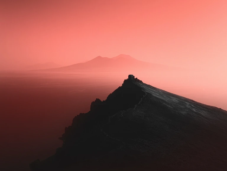 lookout to a large passage crossing over water